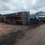 Motorists raise alarm over abandoned truck on Enugu-Onitsha Expressway