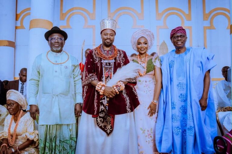 Sanwo-Olu, Hannatu, Keyamo join Oborevwori as Olu of Warri marks fifth coronation anniversary