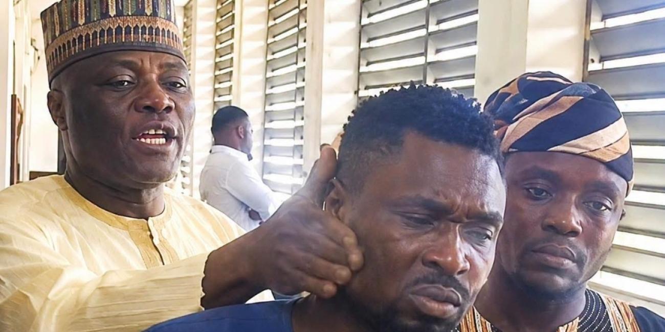 Sibamay Zakaria slapped Ghanaian pastor on tape