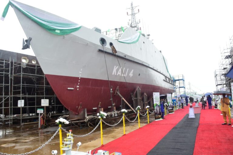 CNS unveils state-of-the-art SSV-KALI 3 vessel built in Delta to boost maritime defence