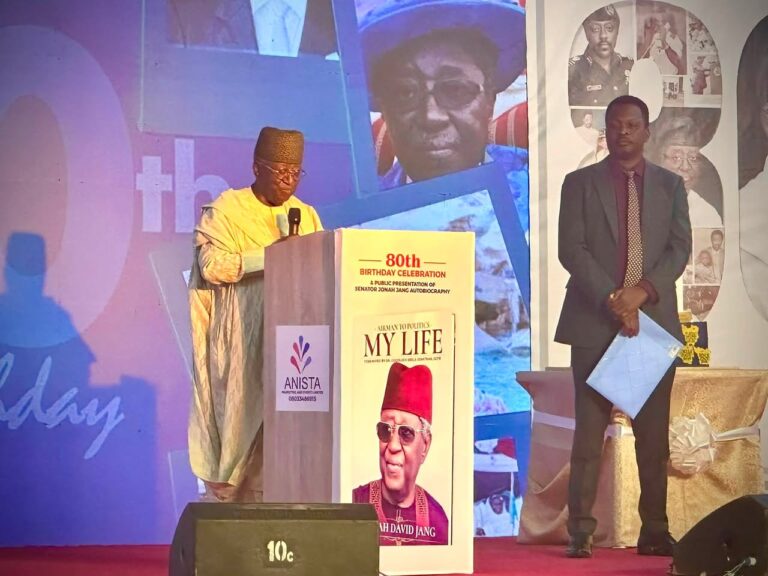 Former Plateau State Governor Jonah Jang