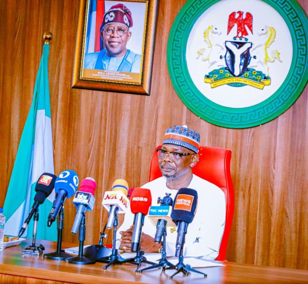 Nasarawa Governor Abdullahi Sule