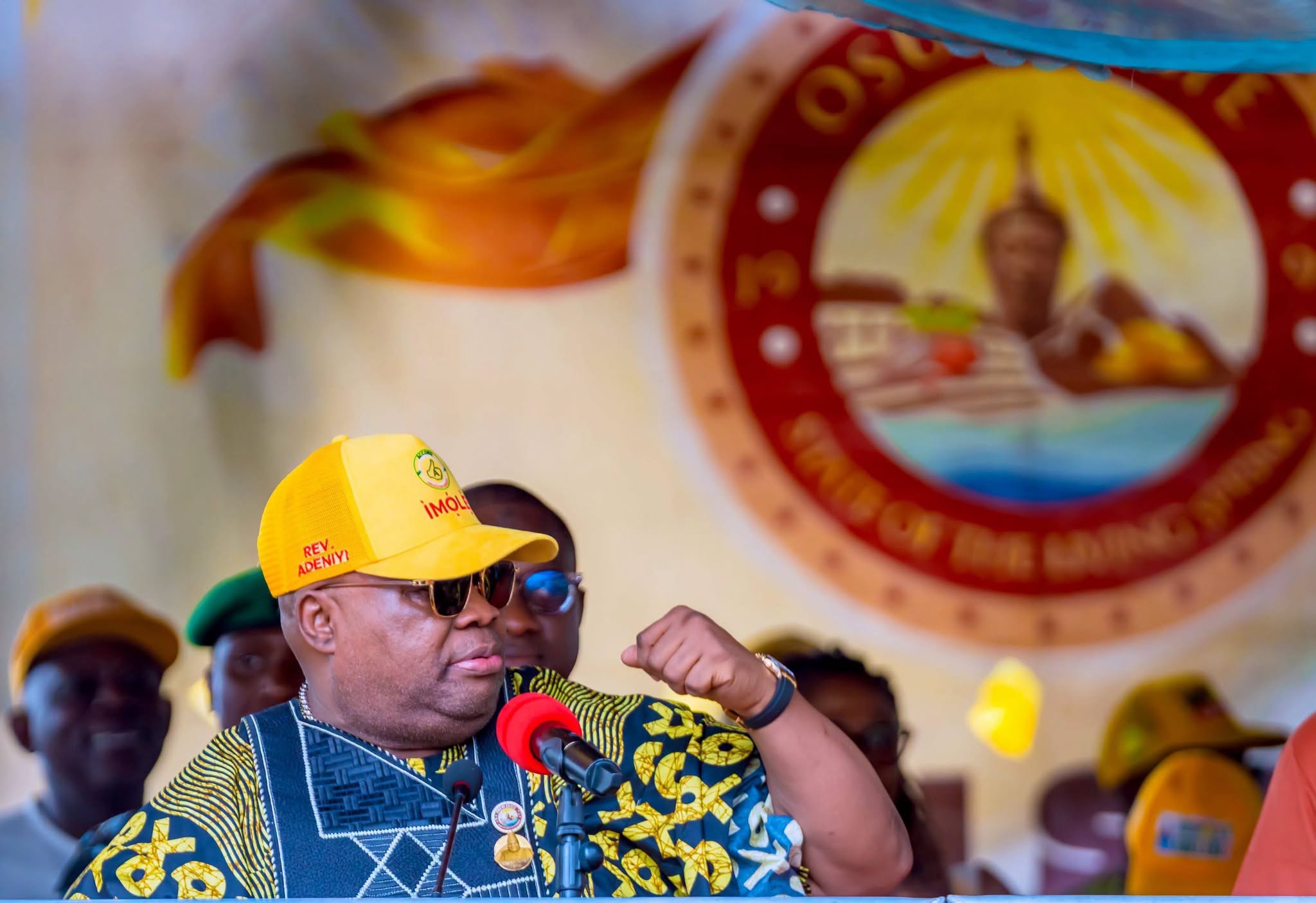 Osun: Adeleke commissions Oke-Fia flyover, rallies voters for August 15 poll
