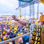 Osun: Adeleke commissions Oke-Fia flyover, rallies voters for August 15 poll