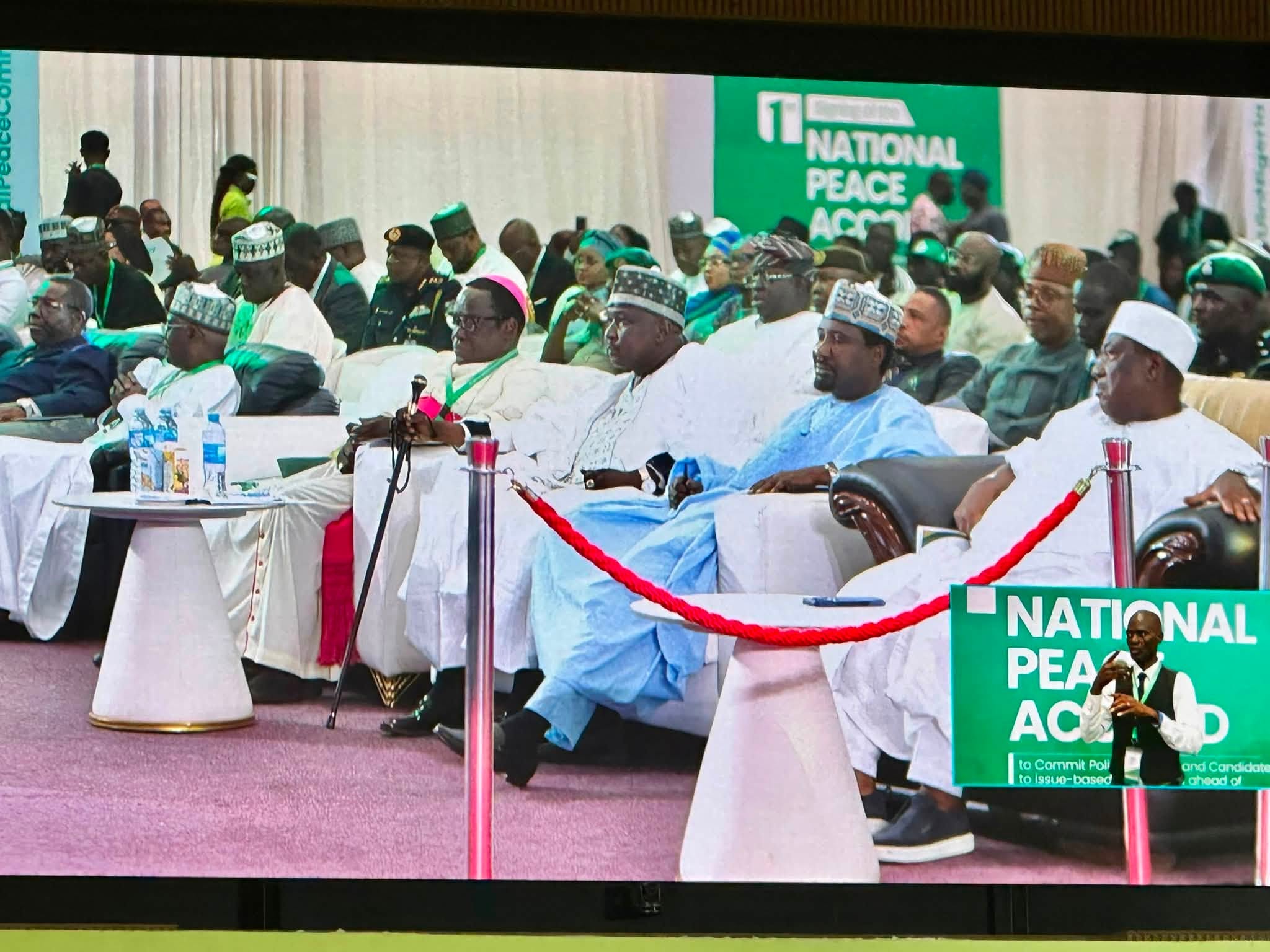 Tinubu signs peace accord, warns politicians against ethnio-religious sentiments