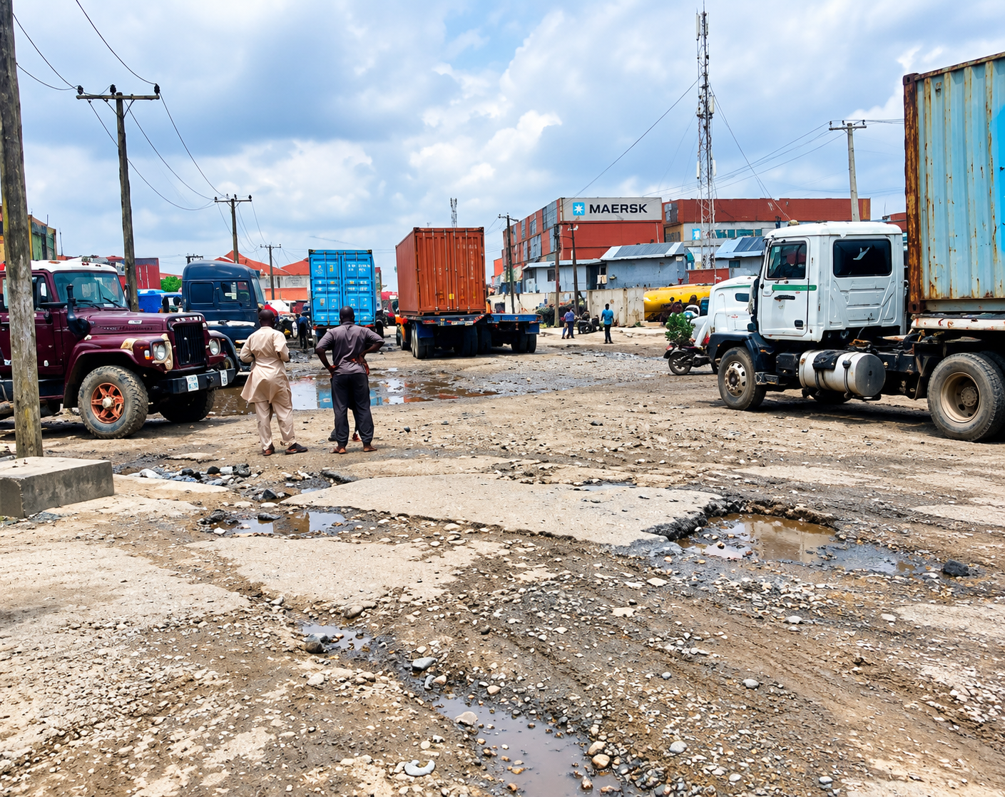 Businesses paralysed, road users groan