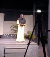 A scene from the performance of LEAH