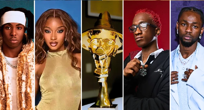 Afrobeats-stars-Fola-Ayra-Starr-Mavo-and-Omah-Lay-are-the-frontliners-in-the-Headies-18th-edition