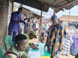 Basiru casts vote in Osun poll