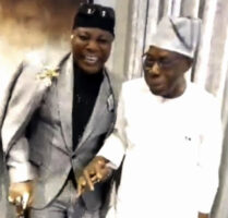 Charly Boy and Obasanjo