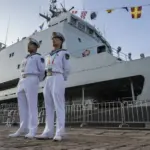 Chinese warship and navy