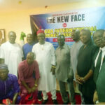 Executive members of Alaba international market, electronics section Ojo Lagos.