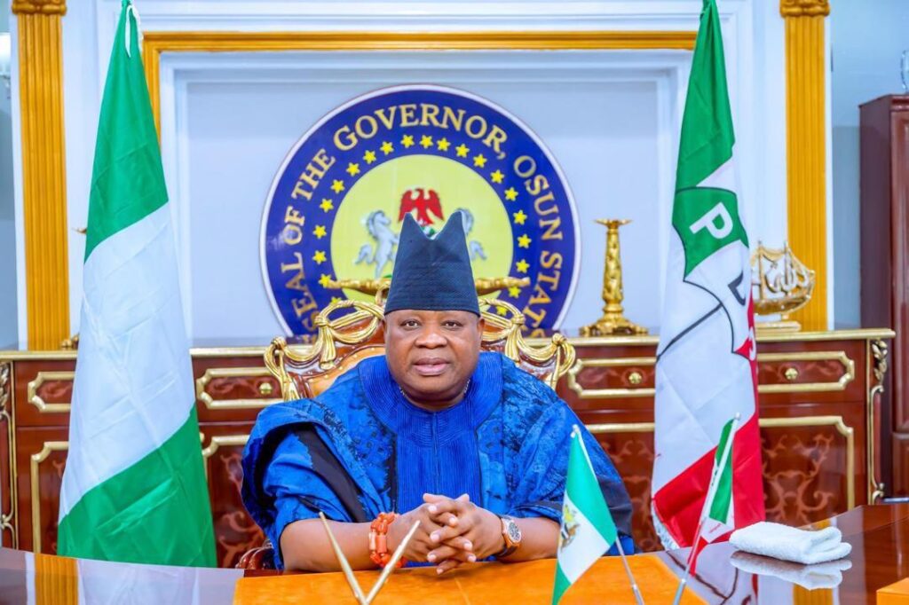 Osun Governor Ademola Adeleke