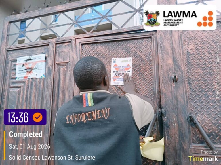 Lagos: LAWMA seals markets over sanitation breaches