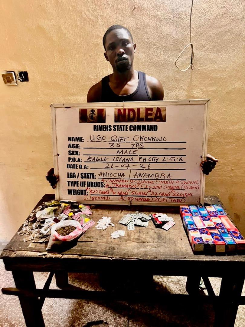 NDLEA intercepts cocaine concealed in mortar bound for China