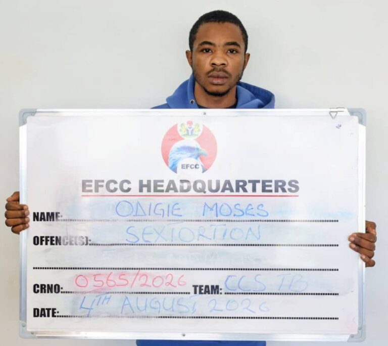 EFCC arrests Odigie Moses