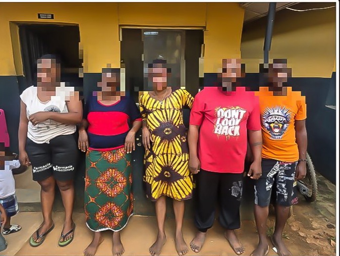 Six arrested for operating baby factory in Mowe, Ogun State