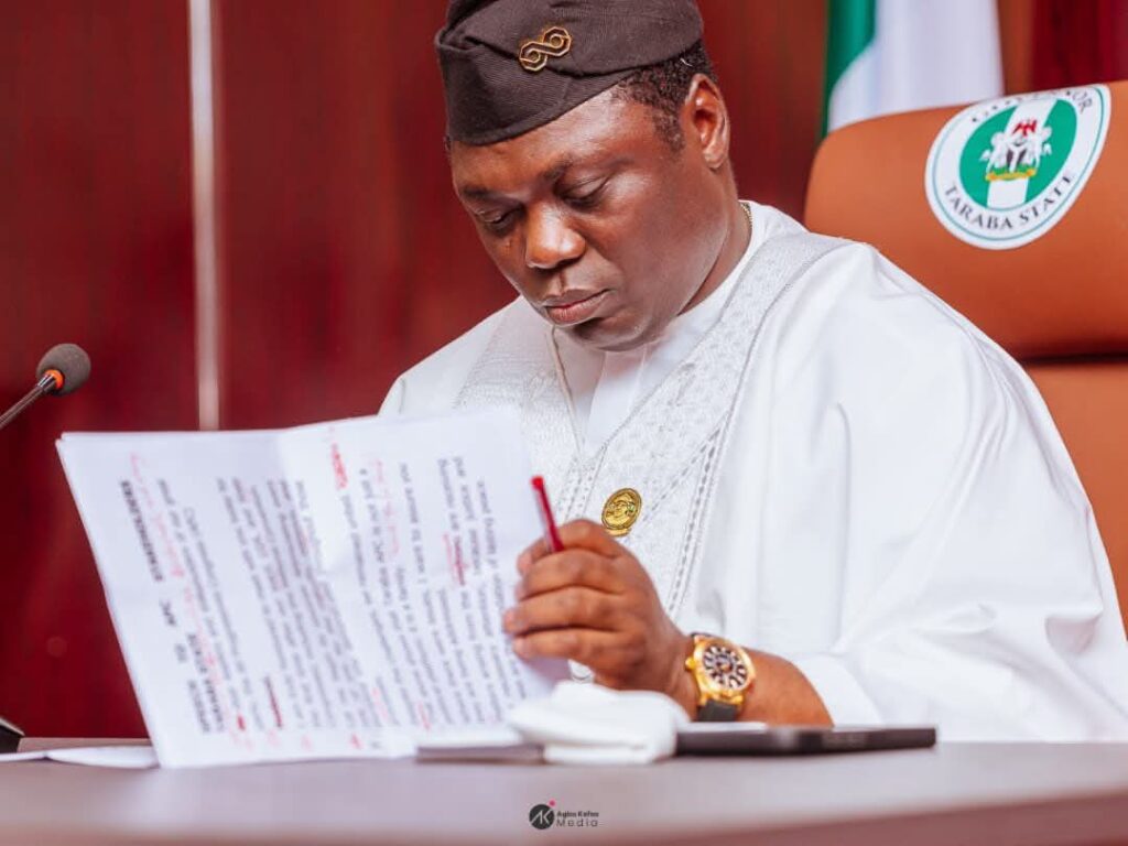 Taraba Governor Agbu Kefas