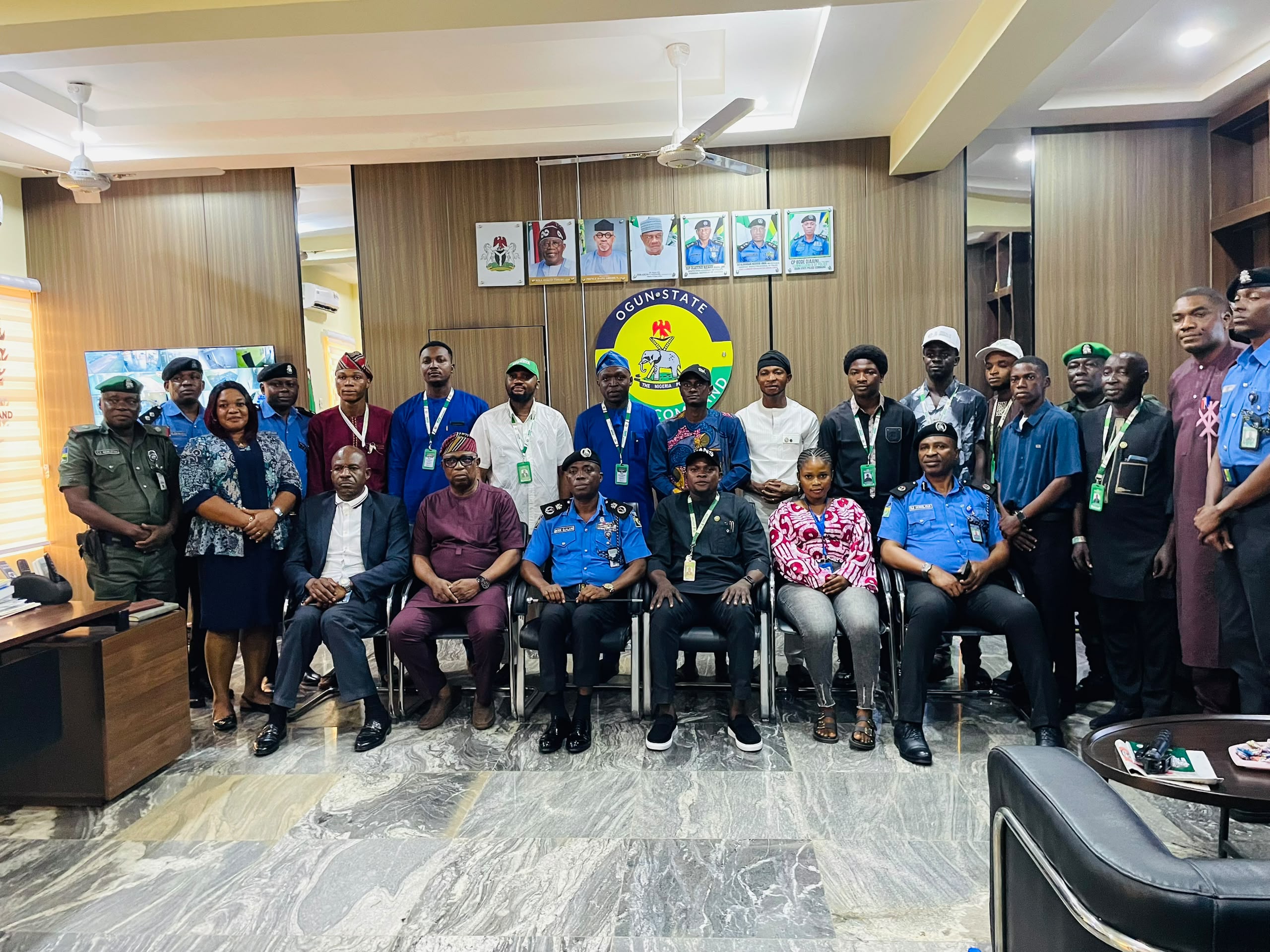 NANS visits Ogun CP