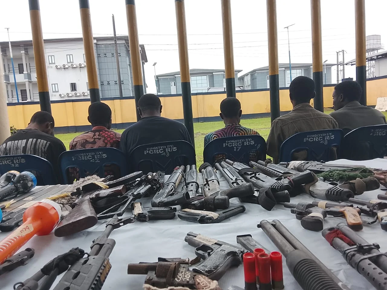 Rivers police arrest 18 suspects, recover 47 firearms, 12 stolen vehicles