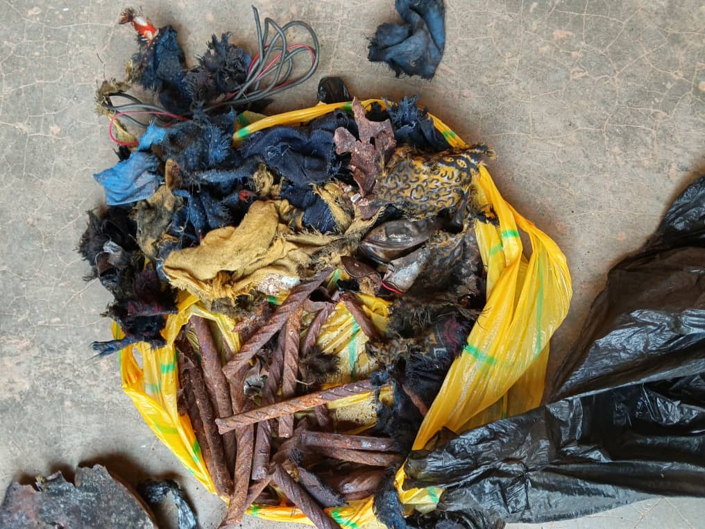 Zamfara: Police dispose of locally fabricated IED planted by criminals along Kaura Namoda-Moriki road