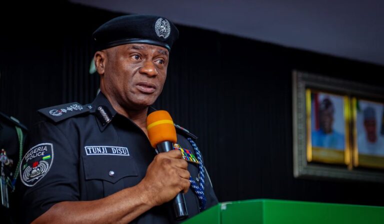 Inspector-General of Police Tunji Disu