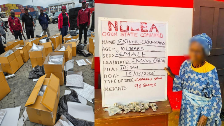 101-year-old great-grandmother arrested as NDLEA busts cocaine-in-fufu racket