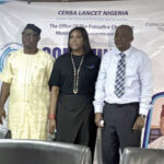 L-R- Karaole Semiu, Olayemi Dawodu, Kayode Odufuwa at the event