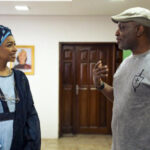 Minister of Art, Culture, Tourism and Creative Economy, Hannatu Musawa and Ose Oyamendan