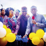 Mrs Bisi Fayemi, Gov Oyebanji and Dr Kayode Fayemi at the ceremony