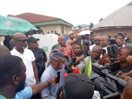 Oyetola speaks after voting
