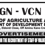 Invitation for Expression Of Interest (EOI) for the recruitment of staff of the Value Chain Programme in Northern Nigeria (VCN)