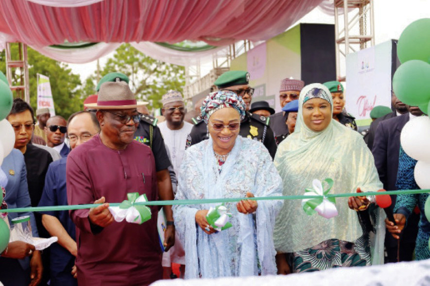 Senator Remi Tinubu and Wike.