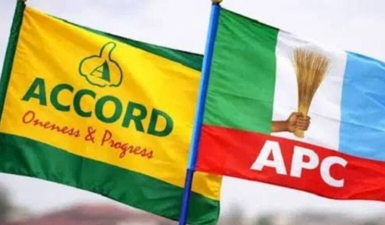 Accord and APC flags