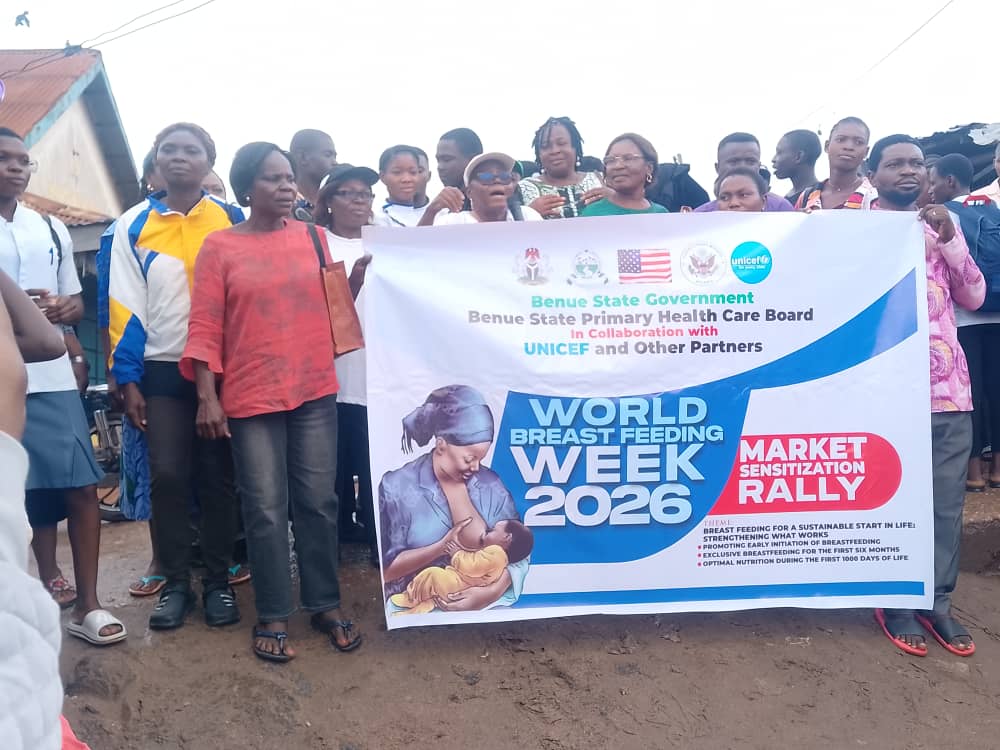 Mothers recount benefits of exclusive breastfeeding as Benue, UNICEF mark World Breastfeeding Week