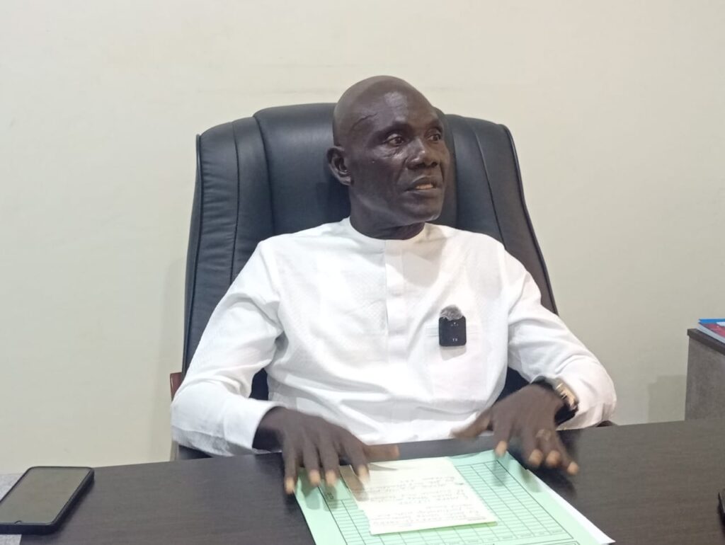 Commissioner for Youth Development and Special Projects, Delta State, Barr. Brave Enodeh
