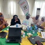 L-R: Dr. Grace Obi-Ukpabi, Director, office of the Head of Service of the Federation (OHSF) in a group discussion with delegates and participants from  Zamfara State at the Nigeria Governors’ Forum (NGF ) North West Zonal Consultative  Workshop on Early Child Development (ECD) in Kaduna