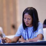 Miss Faith Mba Emmanuel, a student of the Confucius Institute at Nnamdi Azikiwe University, Awka, Anambra State, who advanced to the Global Top 30 in the 25th Chinese  Proficiency Competition for Foreign College Students