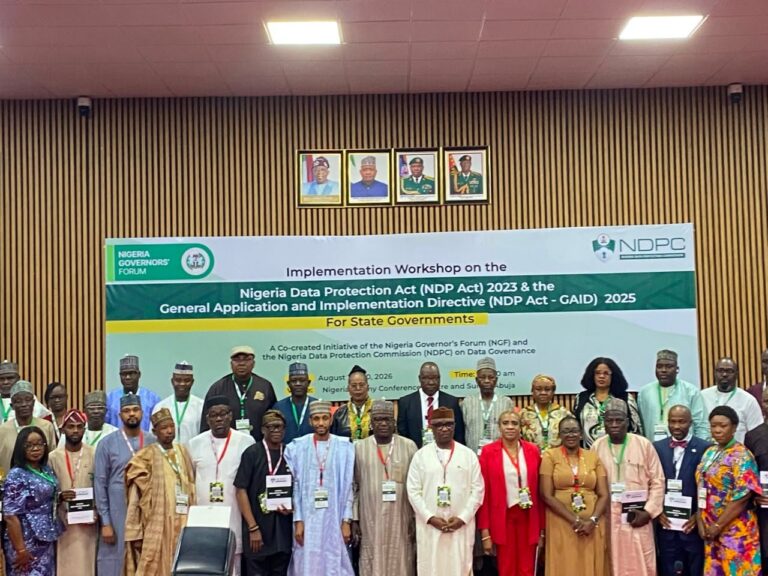 FG, NGF push states to implement Data Protection Act