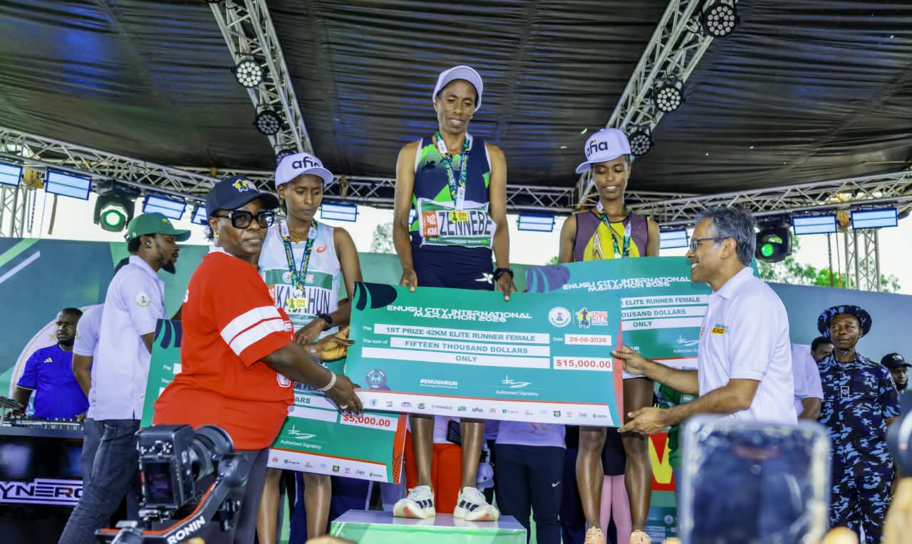East Africans top 2nd Enugu City Int’l Marathon, Nigerians shine in 10km category