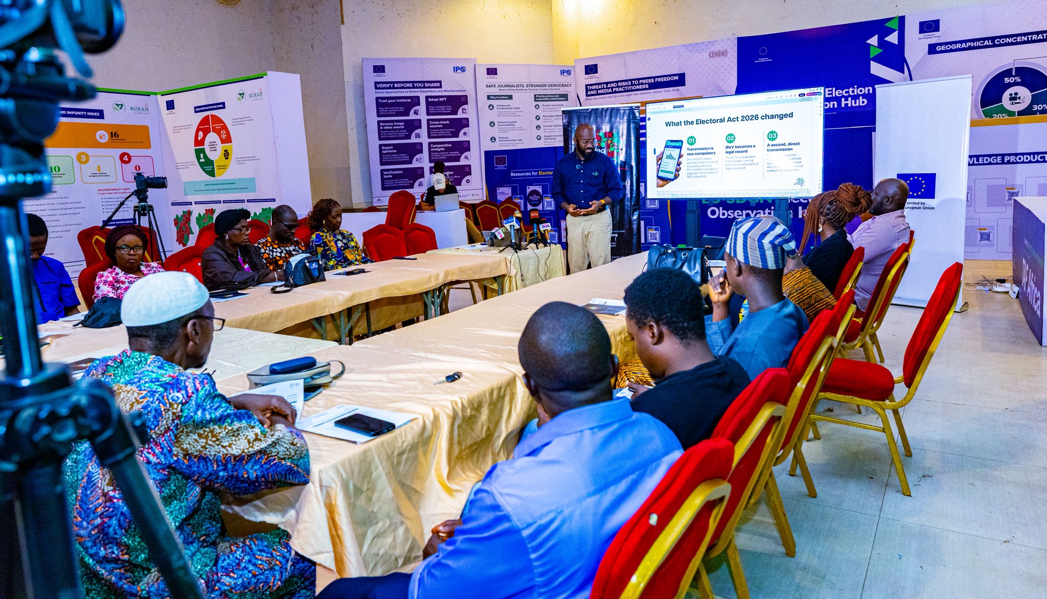 Yiaga Africa journalist training