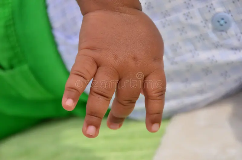 baby hand