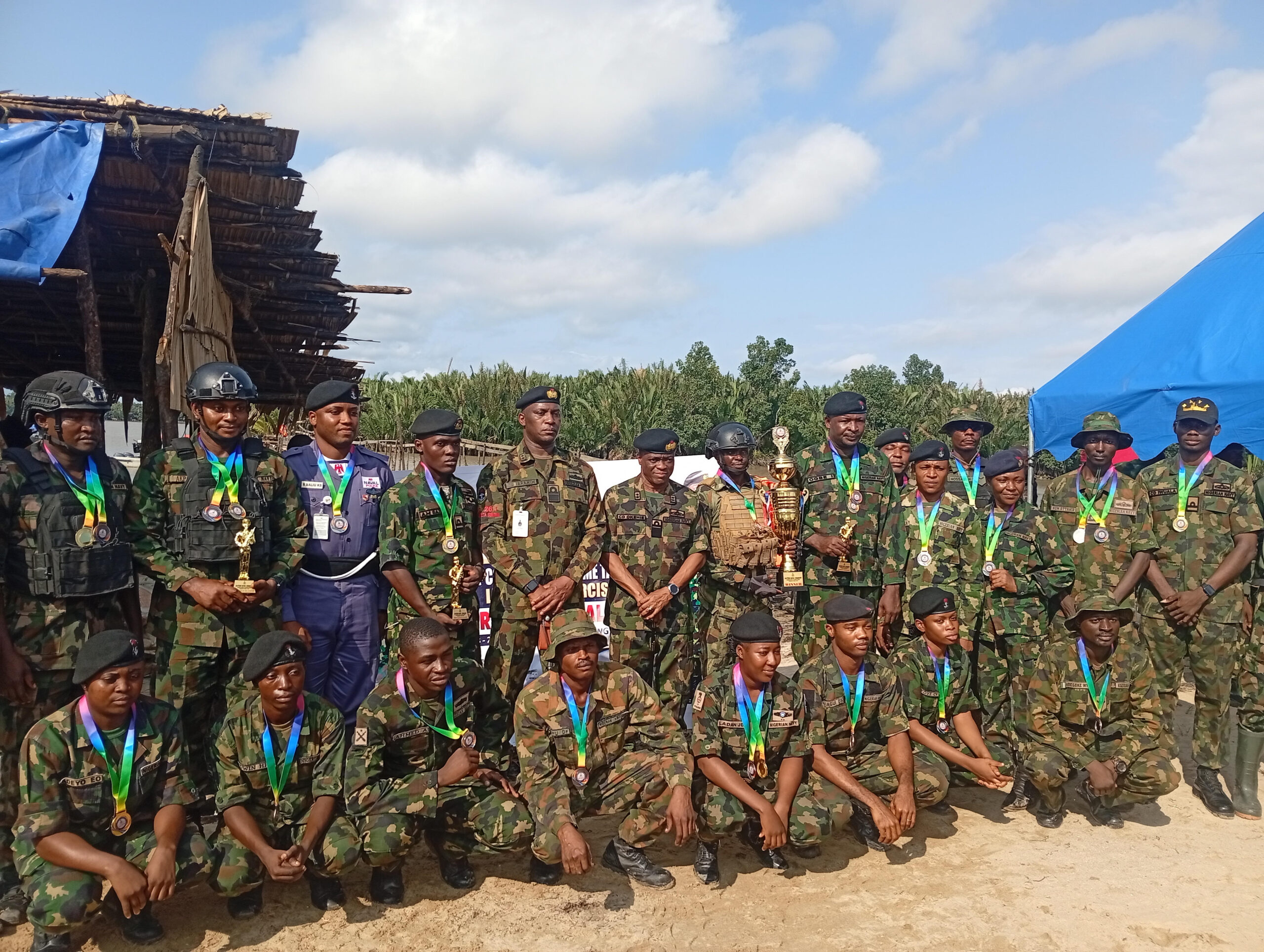 A Cross section of winners in Exercise Littoral Fury