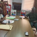 Mr. Osifo during the visit