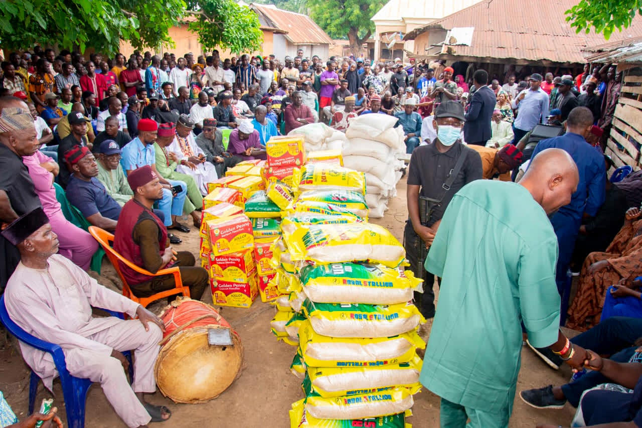 During his visit to Otukpo community