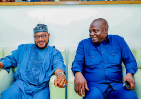 Zamfara: Governor celebrates APC chairman at 58, pledges party loyalty