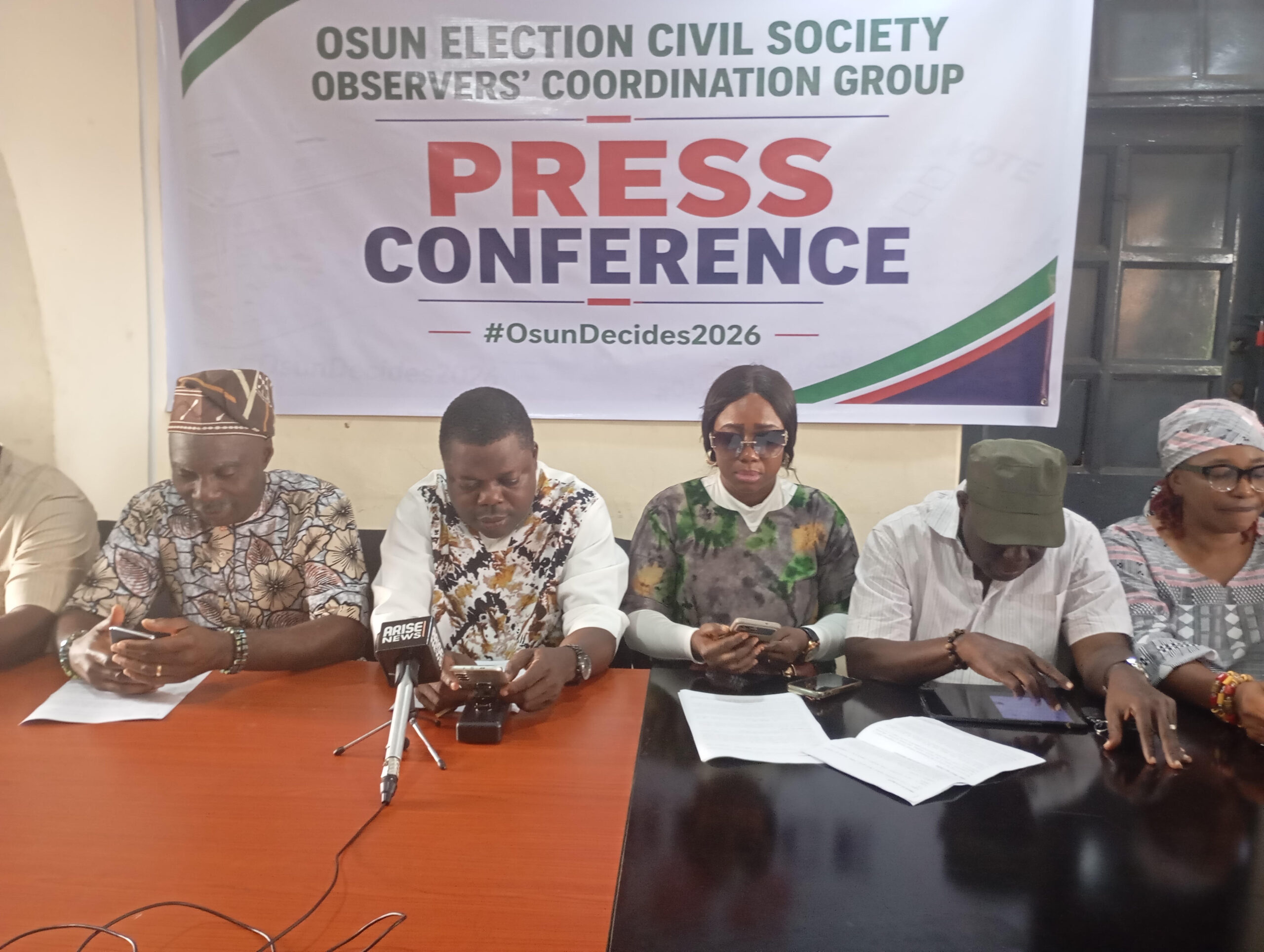 Osun poll: CSOs urge INEC, security agencies to safeguard democracy