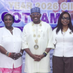 Mr. Orimolade (4th right) and others at the session