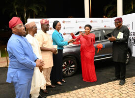FG rewards excellence as civil servant receives brand-new car
