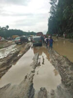 One of the failed portions of the federal roads 